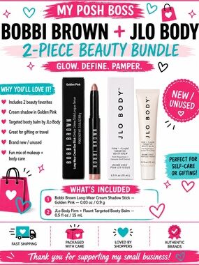 Bobbi Brown + JLo Body 2-Piece Beauty Bundle